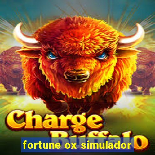 fortune ox simulador